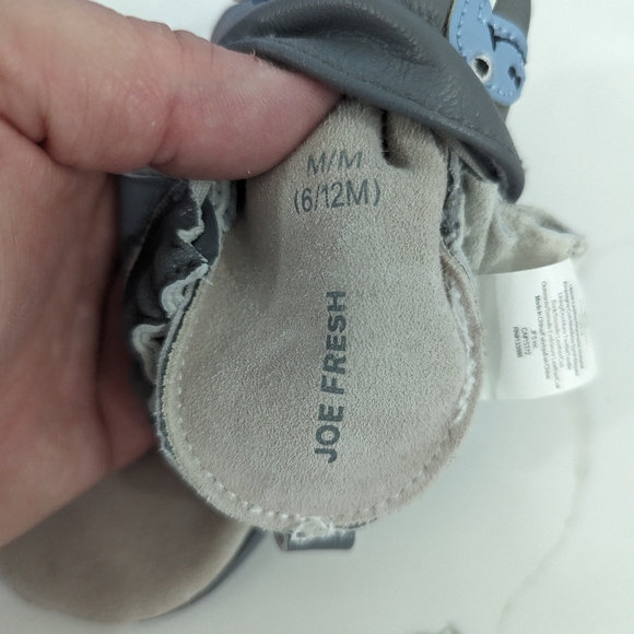 Dinosaur baby soft shoes. Infant. - Picture 5 of 6